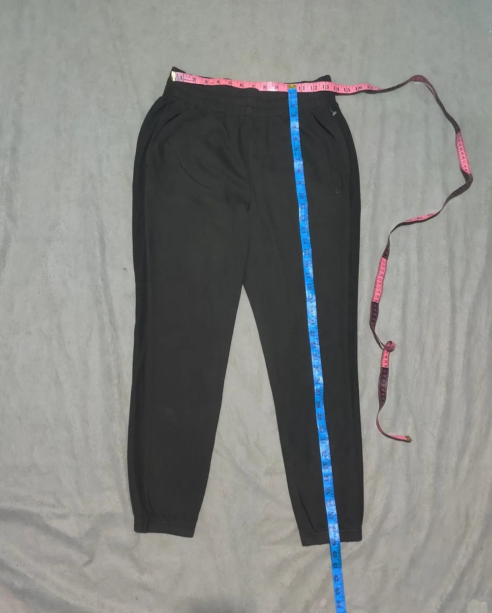 Fila Women Charcoal Sport Trouser - Preloved Ladies Trousers Pakistan - Summer Polyester - Size 28 to 30 - Photo 4