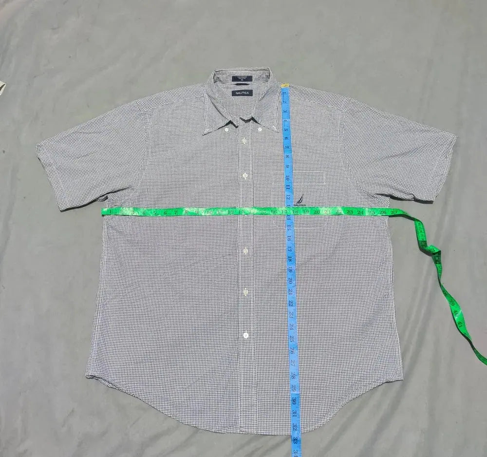 Nautica Men Cotton Blue Shirt XL – Preloved Labels (view 4)