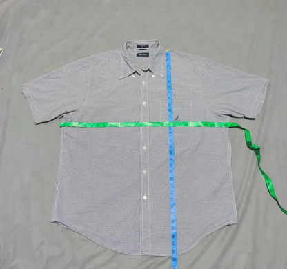 Nautica Men Cotton Blue Shirt XL – Preloved Labels (view 4)