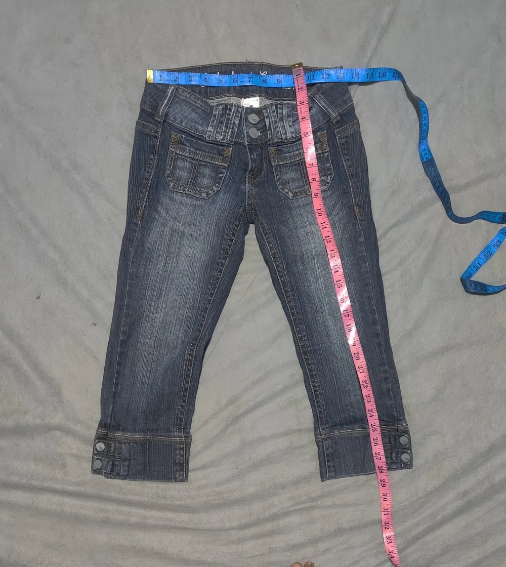Industrial Cotton Women Cotton Dark Blue Jeans S - additional view 4