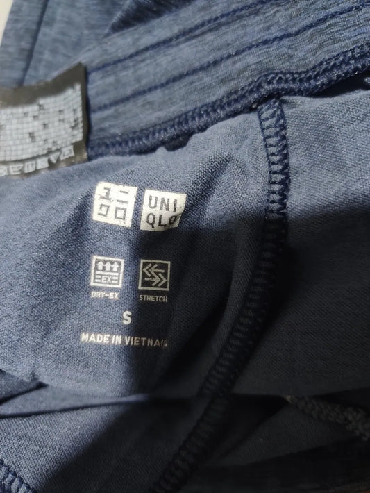Uniqlo Dry Women Navy Sport Trouser - Preloved Ladies Trousers Pakistan - Summer Polyester - Size 24 to 26 - Photo 2