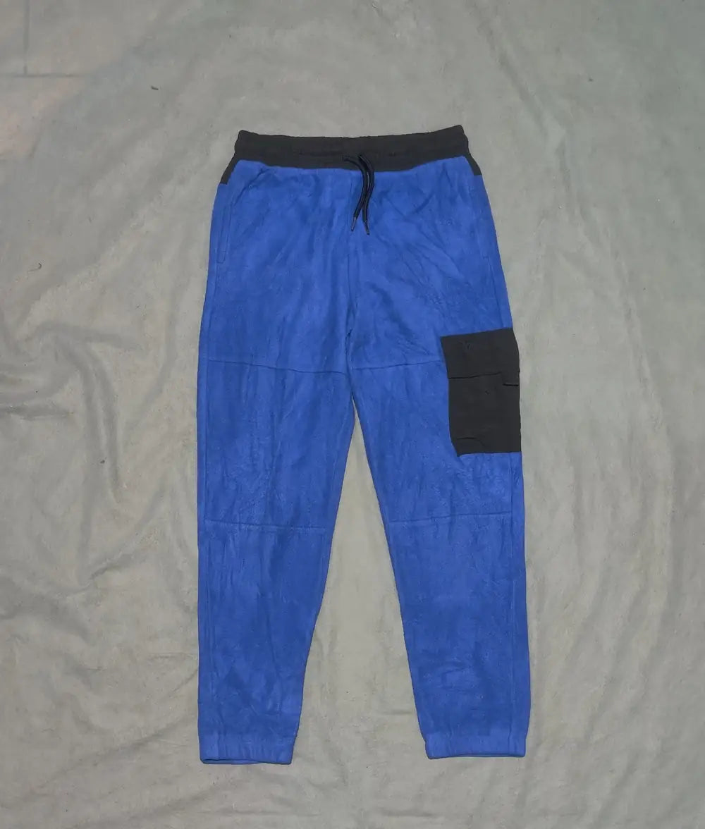 Athletic Works Men Sports Polyester Blue Trackpants XL - additional view 3