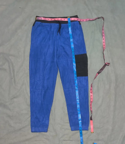Athletic Works Men Sports Polyester Blue Trackpants XL - additional view 4