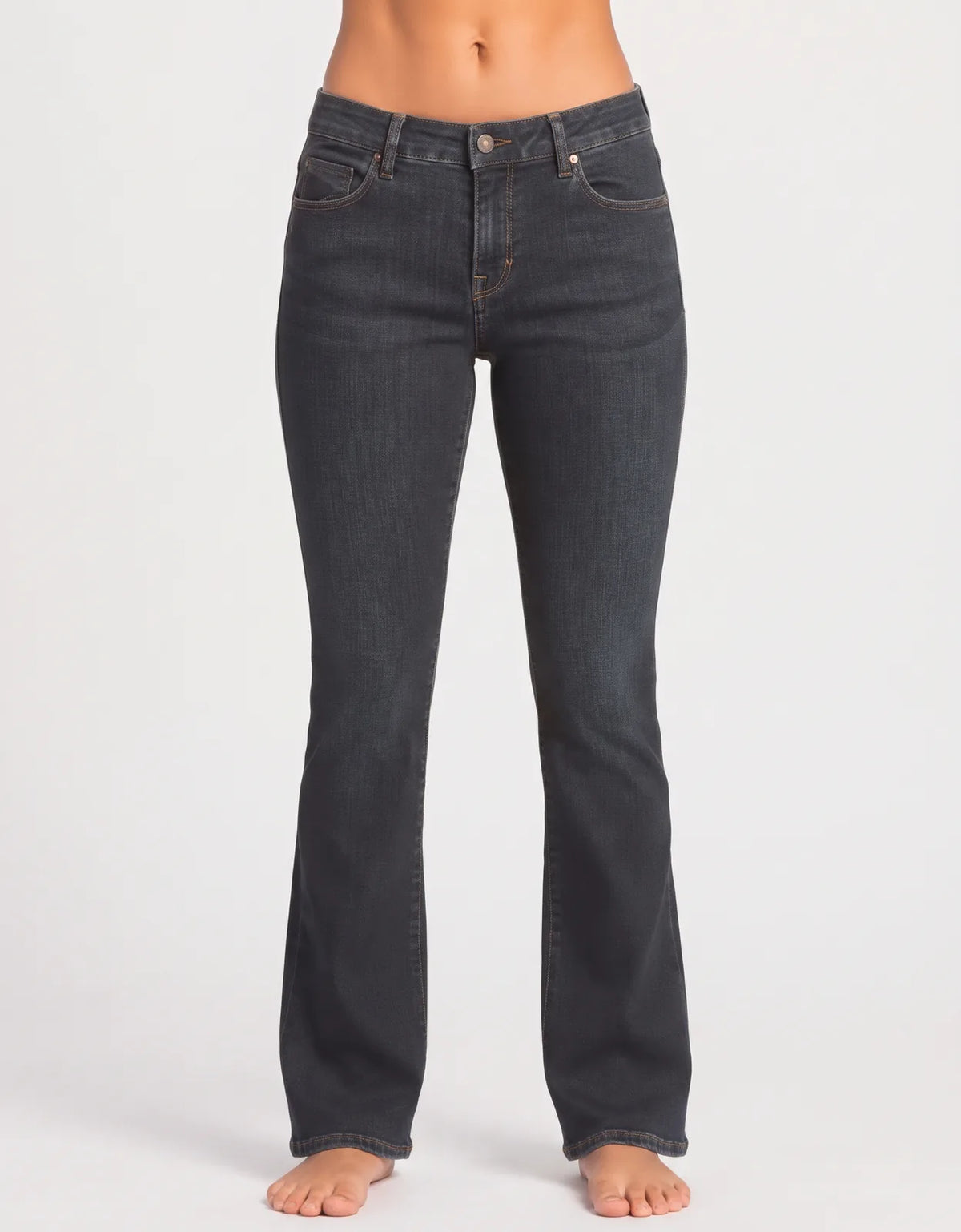 Levi's Women Cotton Dark Gray Jeans M