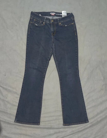 Levi's Women Cotton Dark Gray Jeans M - additional view 3