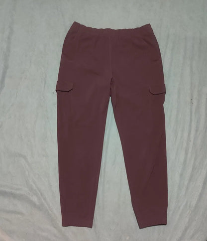 Eddie Bauer Women Maroon Sport Winter Trouser - Preloved Ladies Trousers Pakistan - Winter Polyester - Size 30 to 32 - Photo 3