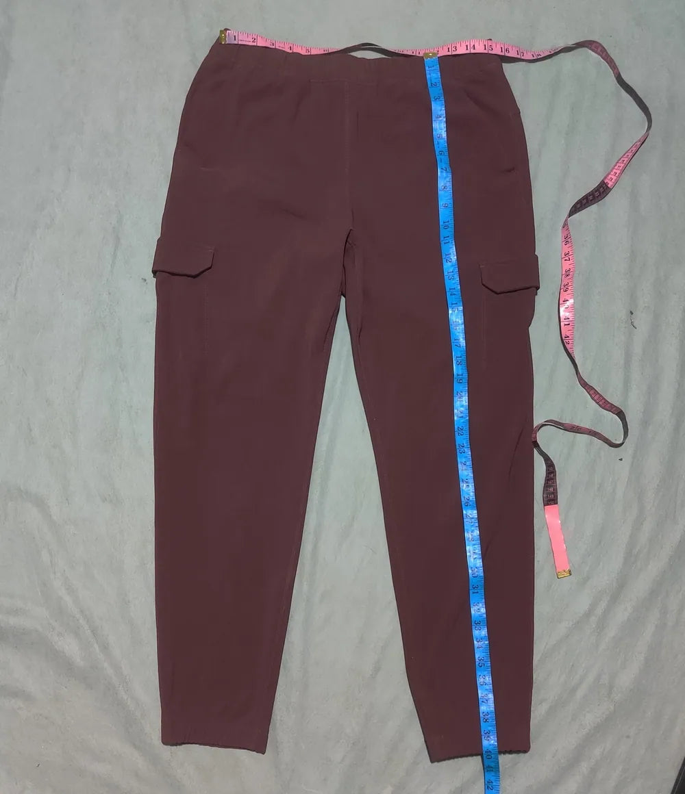Eddie Bauer Women Maroon Sport Winter Trouser - Preloved Ladies Trousers Pakistan - Winter Polyester - Size 30 to 32 - Photo 4