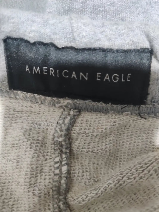 American Eagle Men Cotton Gray Trousers M - additional view 2