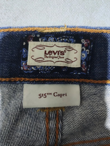 Levi's Women Cotton Dark Blue Jeans M