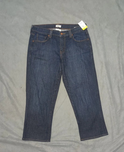 Levi's Women Cotton Dark Blue Jeans M