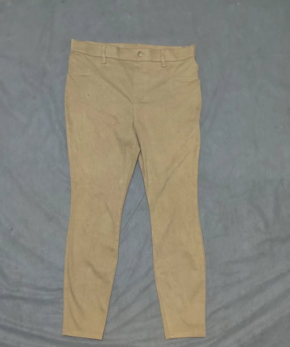 Time And Tru Women Cotton Khaki Jeans L - additional view 3