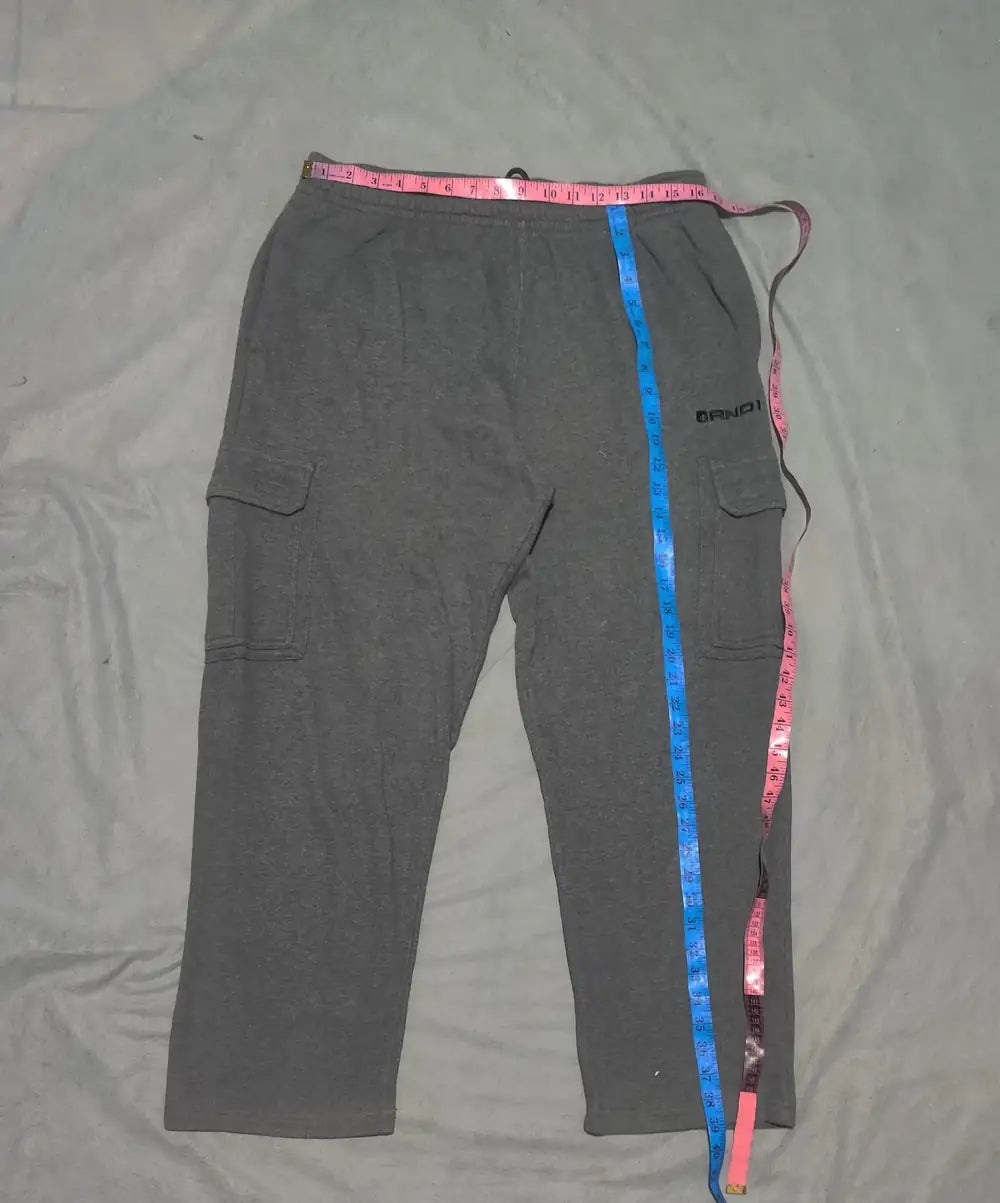 AND 1 Men Cotton Gray Winter Trousers XL - additional view 4