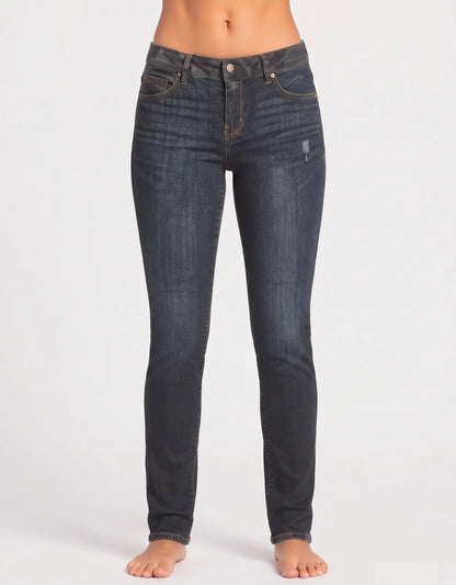American Eagle Women Cotton Dark Blue Jeans M