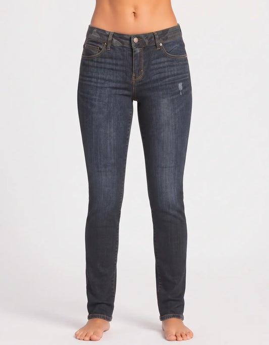 American Eagle Women Cotton Dark Blue Jeans M