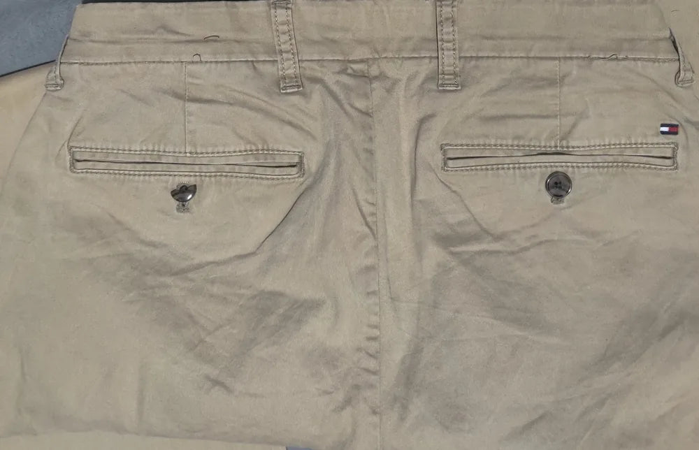 Tommy Hilfiger Women Cotton Beige Chinos M - additional view 3