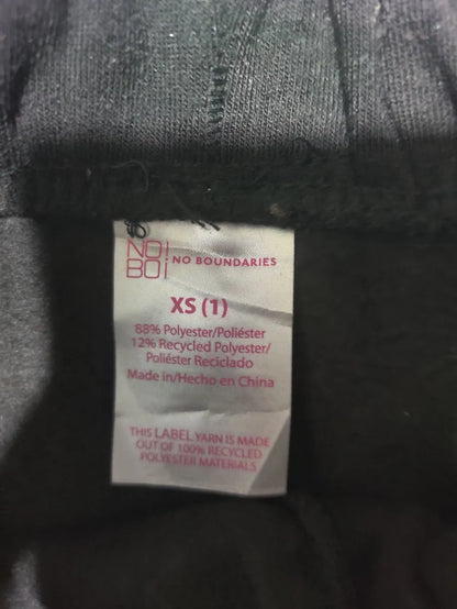No Boundaries Women Black Sport Winter Trouser - Preloved Ladies Trousers Pakistan - Winter Polyester - Size 24 to 26 - Photo 2