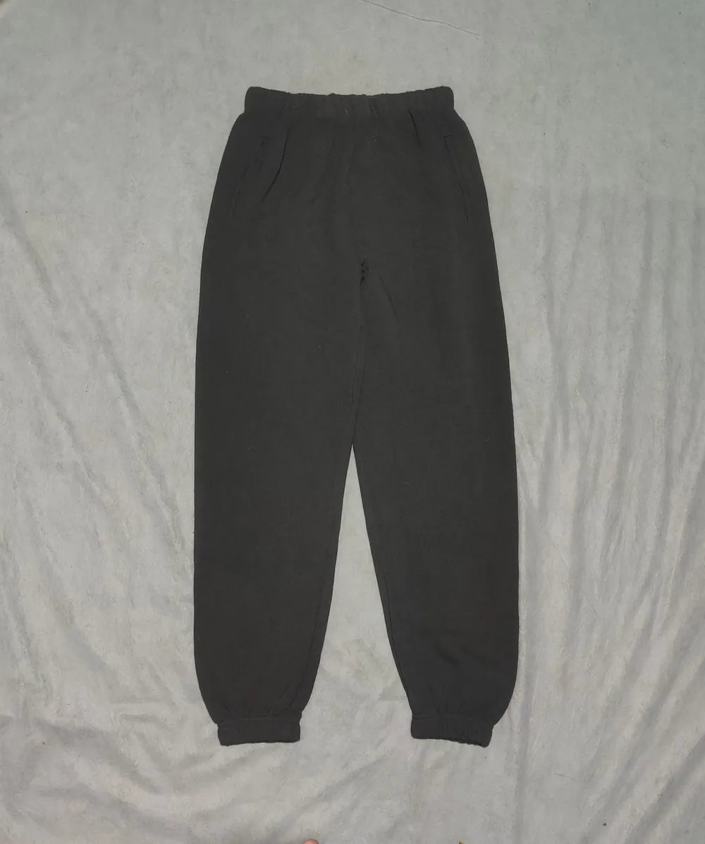 No Boundaries Women Black Sport Winter Trouser - Preloved Ladies Trousers Pakistan - Winter Polyester - Size 24 to 26 - Photo 3