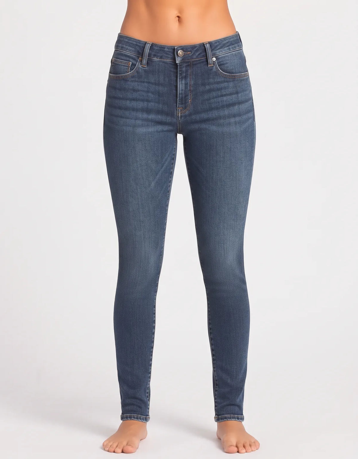 Hollister Women Cotton Blue Jeans M