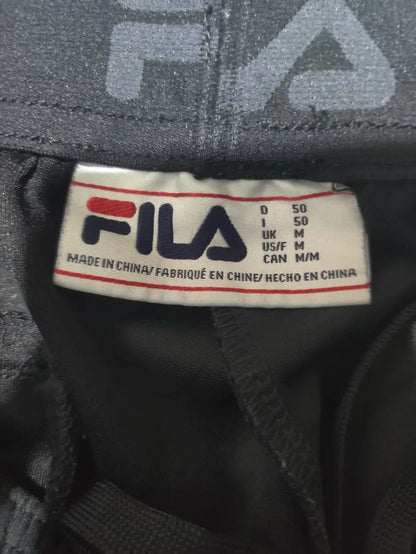 Fila Men Sports Polyester Black Trackpants M - additional view 2