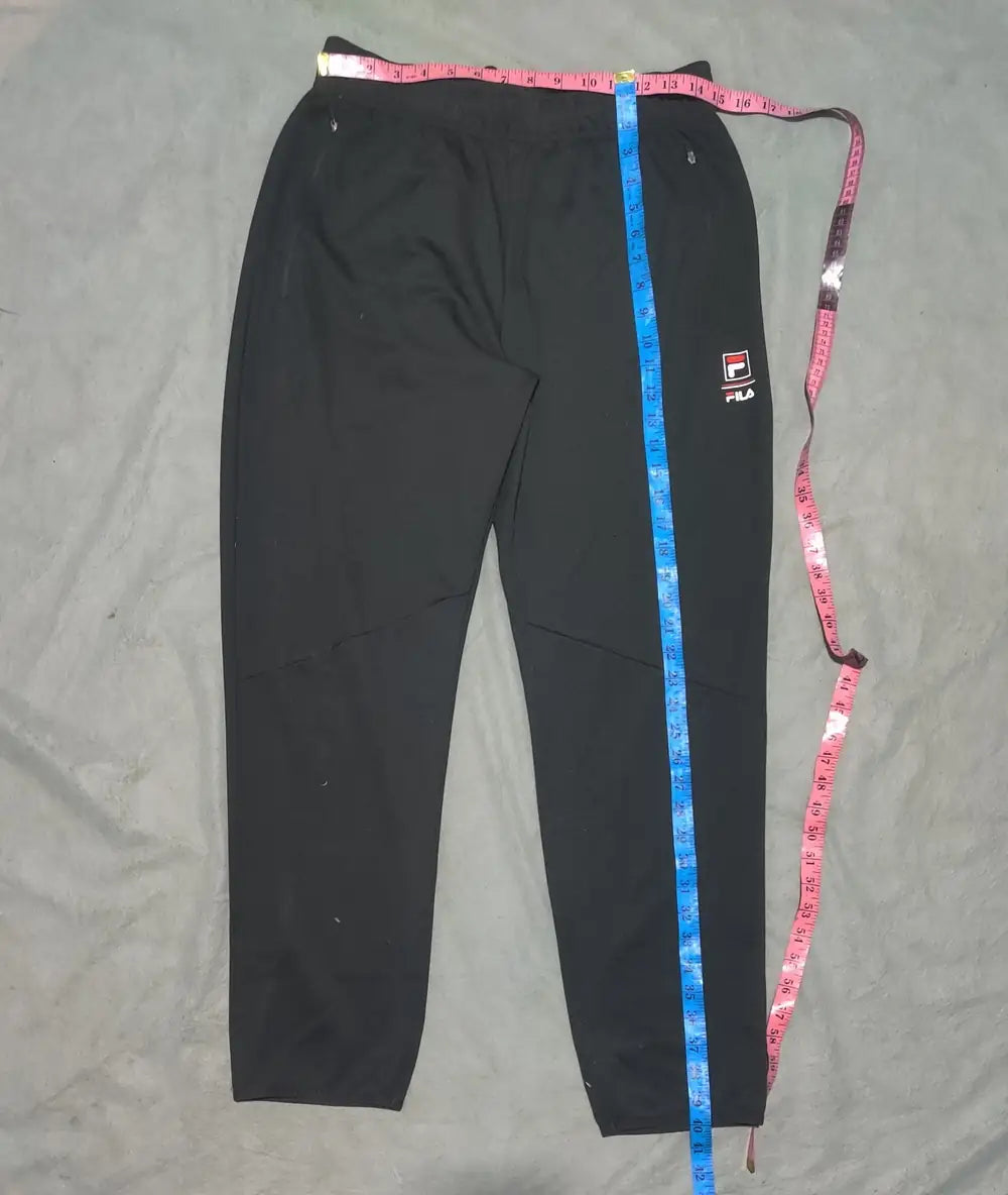 Fila Men Sports Polyester Black Trackpants M - additional view 4
