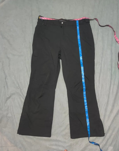 Gerry Women Charcoal Sport Winter Trouser - Preloved Ladies Trousers Pakistan - Winter Polyester - Size 36 to 38 - Photo 3
