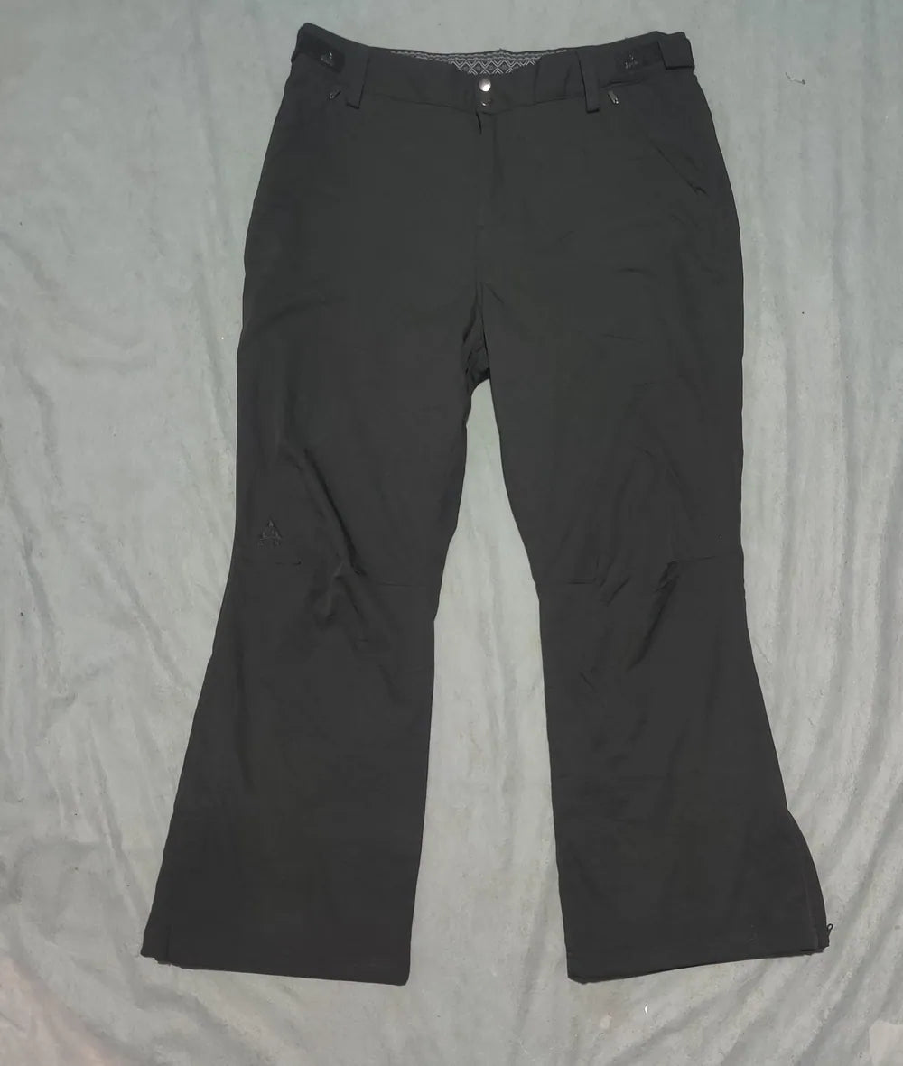Gerry Women Charcoal Sport Winter Trouser - Preloved Ladies Trousers Pakistan - Winter Polyester - Size 36 to 38 - Photo 4