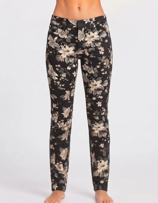 Old Navy Women Cotton Black Beige Pants S
