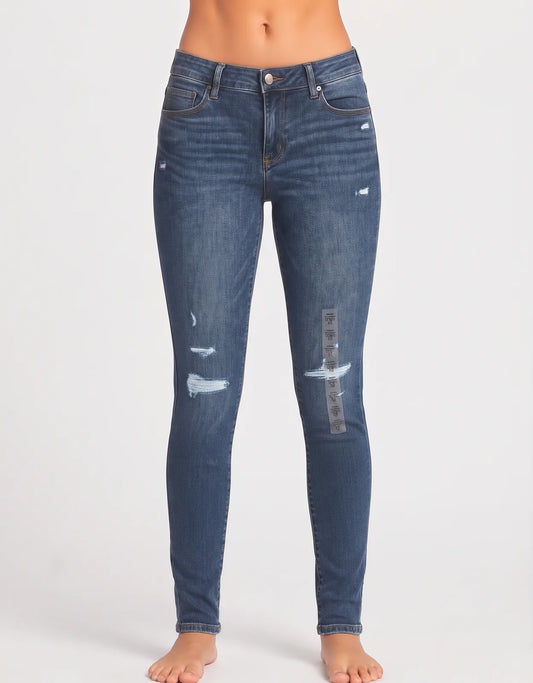 Old Navy Women Cotton Blue Jeans M
