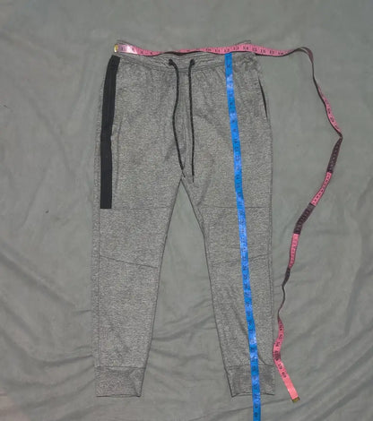 American Eagle Men Sports Polyester Gray Trackpants M - additional view 4