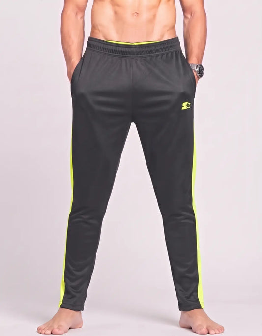 Starter Men Sports Polyester Black Trackpants XL