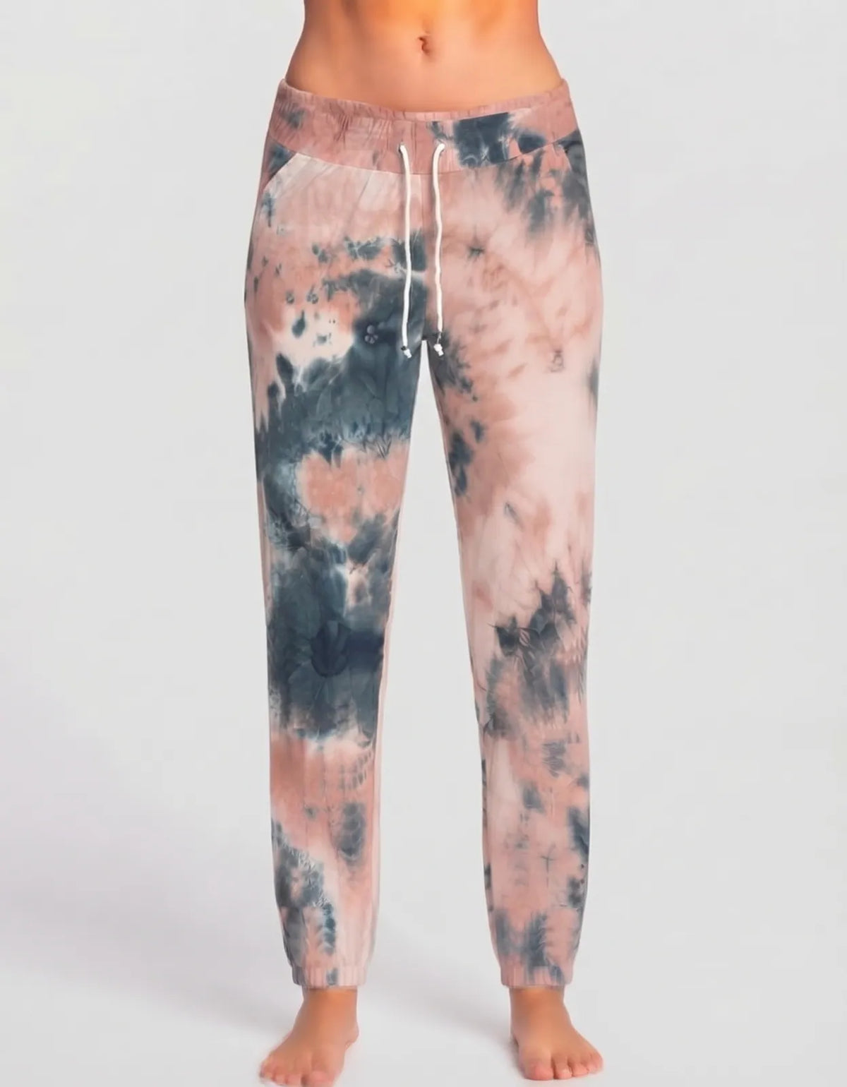 Fuzette Women Pink Sport Trouser - Preloved Ladies Trousers Pakistan - Summer Polyester - Size 32 to 34
