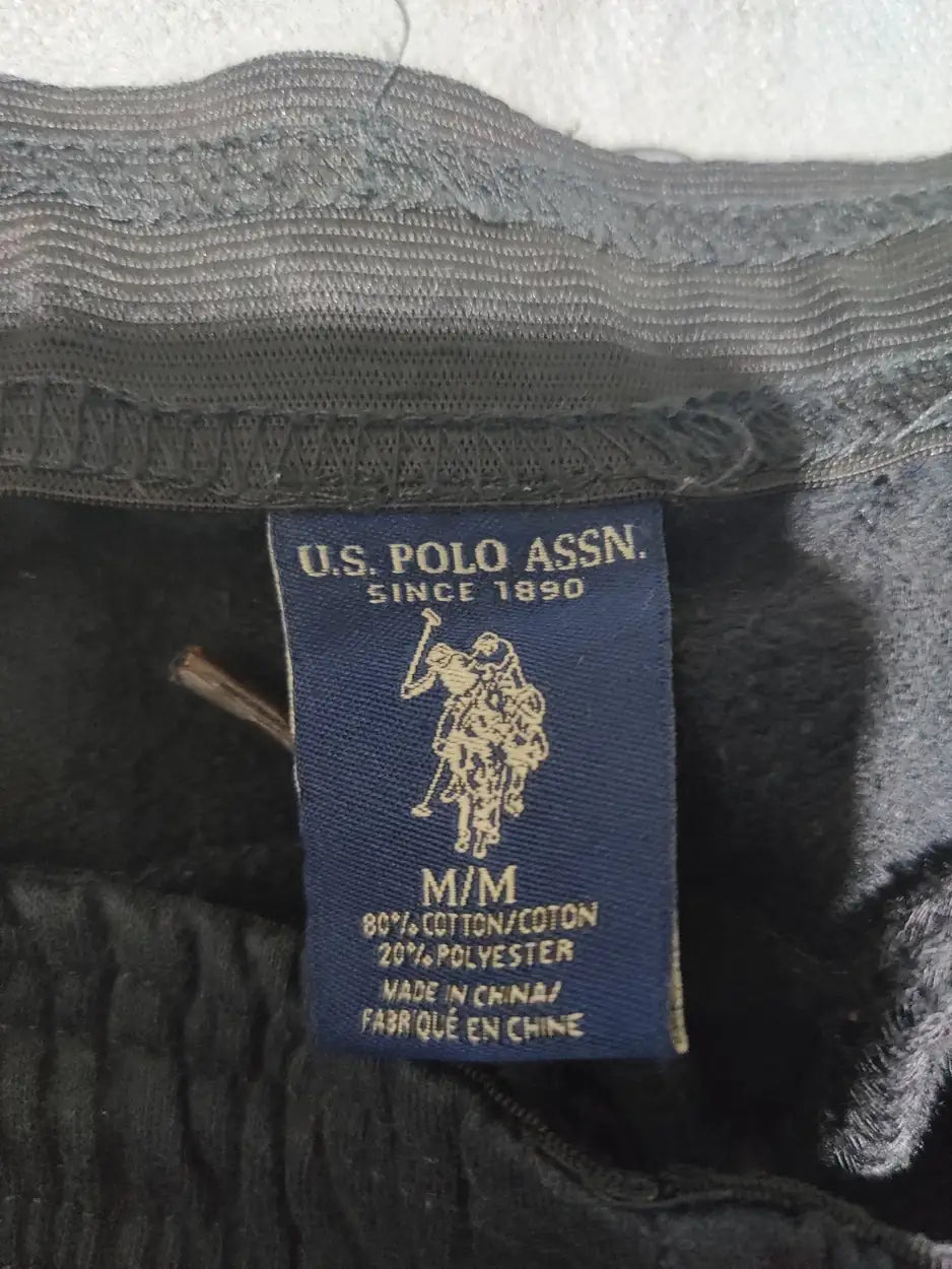 Polo U.S. Assn Men Polyester Black Winter Trousers XL - additional view 2