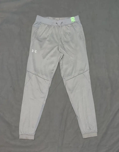 Under Armour Men Sports Polyester Gray Trackpants M - additional view 3