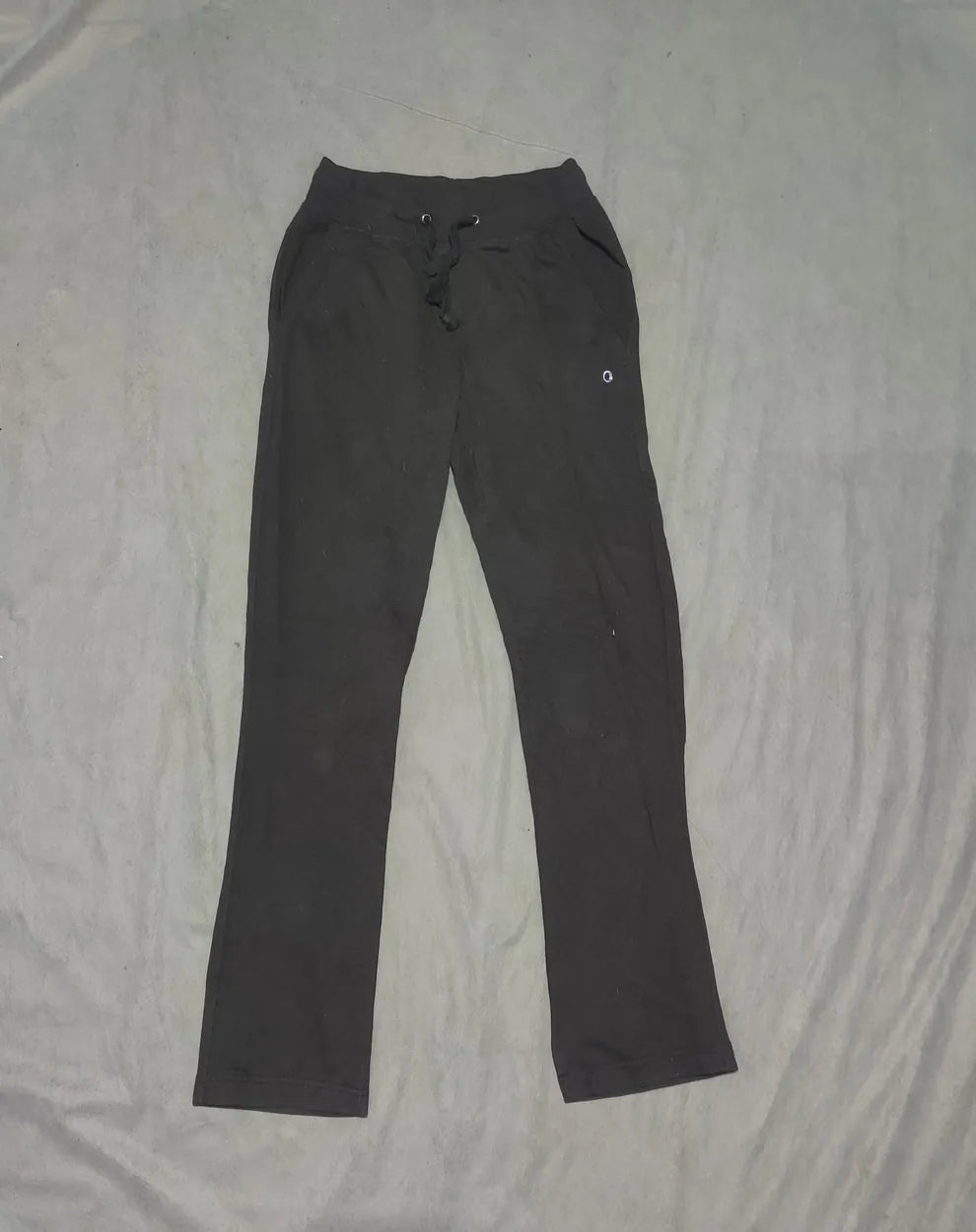 Champion Women Black Winter Trouser - Preloved Ladies Trousers Pakistan - Winter Cotton - Size 24 to 26 - Photo 3