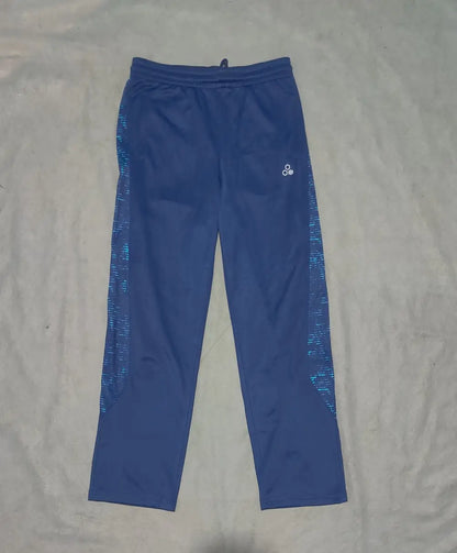 Tek Gear Men Sports Polyester Blue Trackpants L - additional view 3