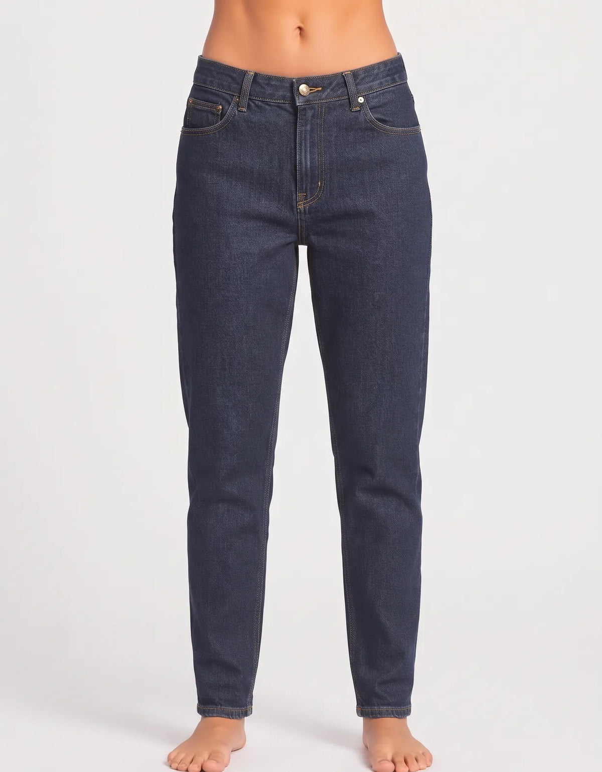 Austin Women Cotton Dark Blue Jeans S