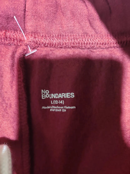 No Boundaries Women Maroon Sport Winter Trouser - Preloved Ladies Trousers Pakistan - Winter Polyester - Size 32 to 34 - Photo 2