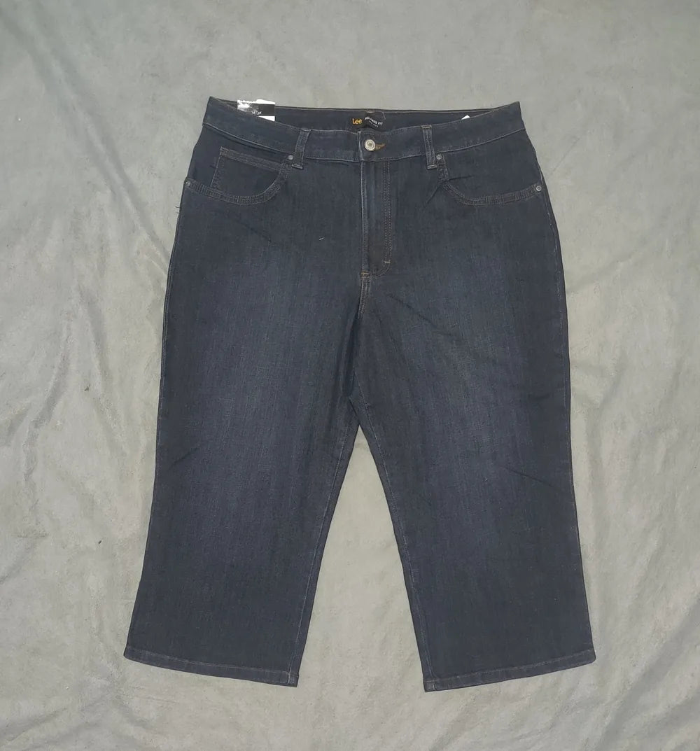 Lee Women Cotton Black Jeans M - additional view 3