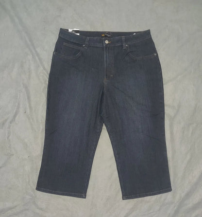 Lee Women Cotton Black Jeans M - additional view 3