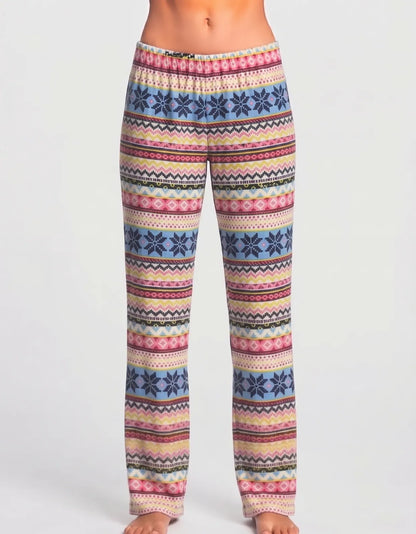 Sleep Chic Women Pink Sport Winter Trouser - Preloved Ladies Trousers Pakistan - Winter Polyester - Size 36 to 38