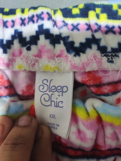 Sleep Chic Women Pink Sport Winter Trouser - Preloved Ladies Trousers Pakistan - Winter Polyester - Size 36 to 38 - Photo 2