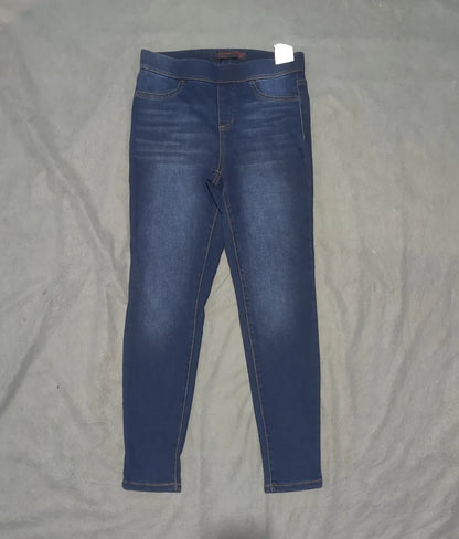 No Boundaries Women Cotton Dark Blue Jeggings M - additional view 3