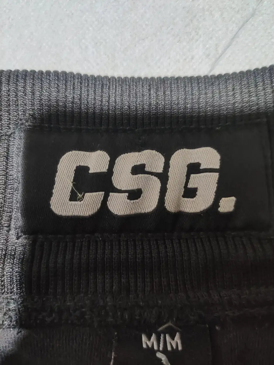 CSG Men Sports Polyester Black Trackpants M - additional view 2