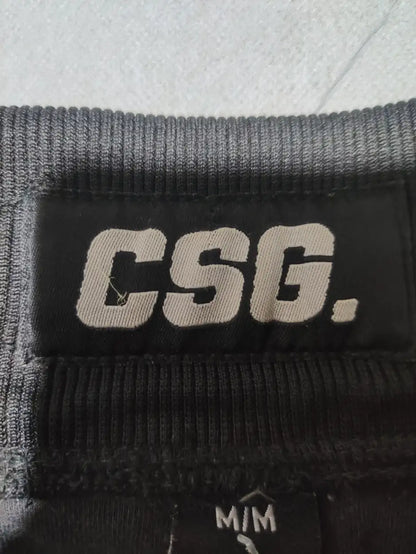 CSG Men Sports Polyester Black Trackpants M - additional view 2