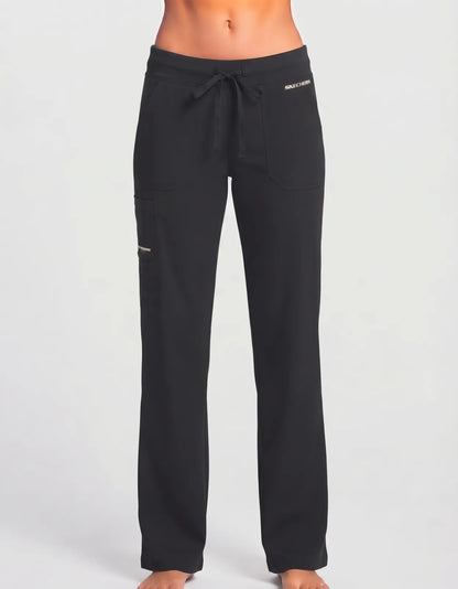 Skecher Women Black Sport Trouser - Preloved Ladies Trousers Pakistan - Summer Polyester - Size 24 to 26