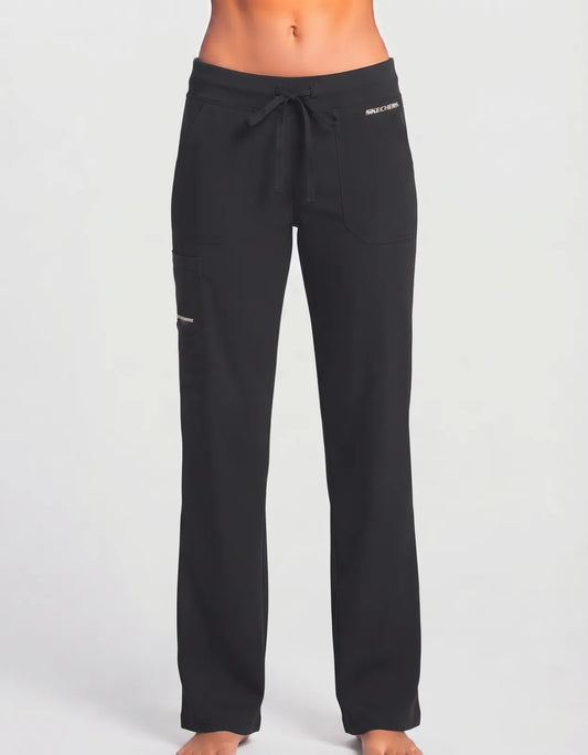 Skecher Women Black Sport Trouser - Preloved Ladies Trousers Pakistan - Summer Polyester - Size 24 to 26