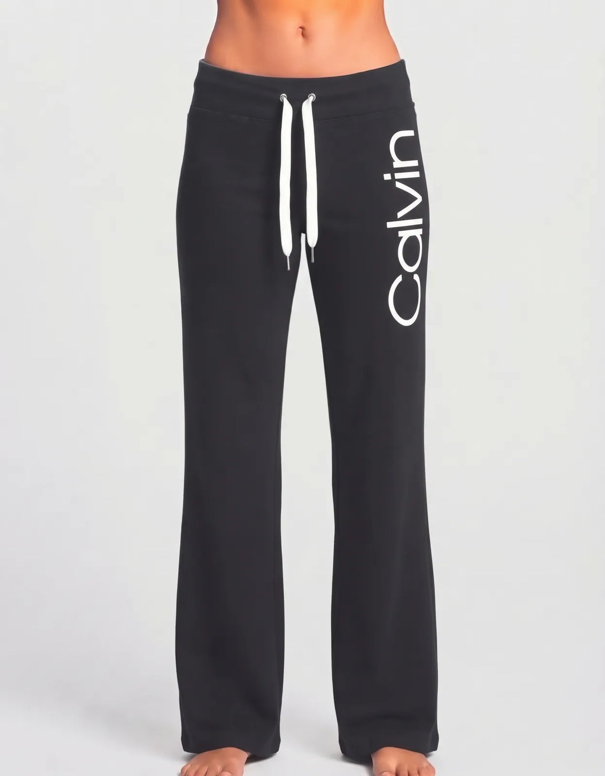 Calvin Klein Women Black Trouser - Preloved Ladies Trousers Pakistan - Summer Cotton - Size 32 to 34