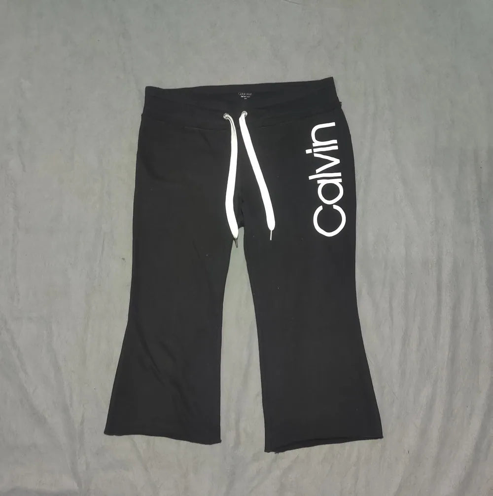 Calvin Klein Women Black Trouser - Preloved Ladies Trousers Pakistan - Summer Cotton - Size 32 to 34 - Photo 3