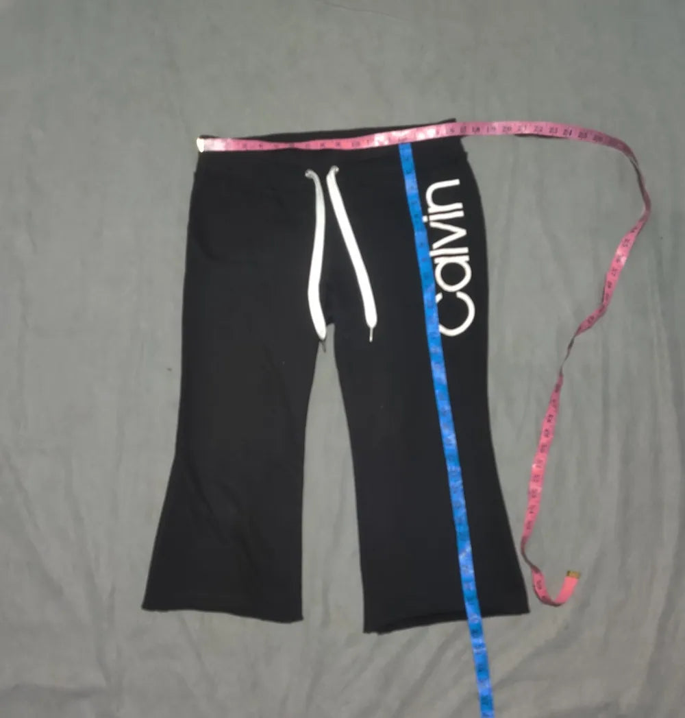 Calvin Klein Women Black Trouser - Preloved Ladies Trousers Pakistan - Summer Cotton - Size 32 to 34 - Photo 4