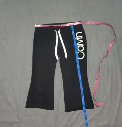 Calvin Klein Women Black Trouser - Preloved Ladies Trousers Pakistan - Summer Cotton - Size 32 to 34 - Photo 4